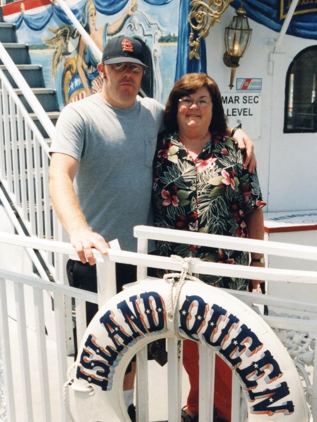 Reta with Teejay in 2004. Memphis, TN