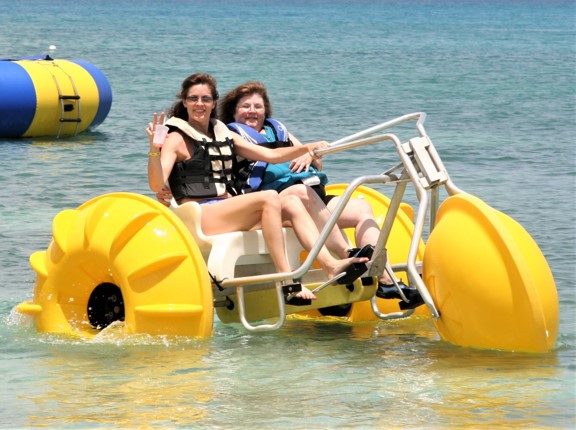 with Melinda, Jamaica, 2007